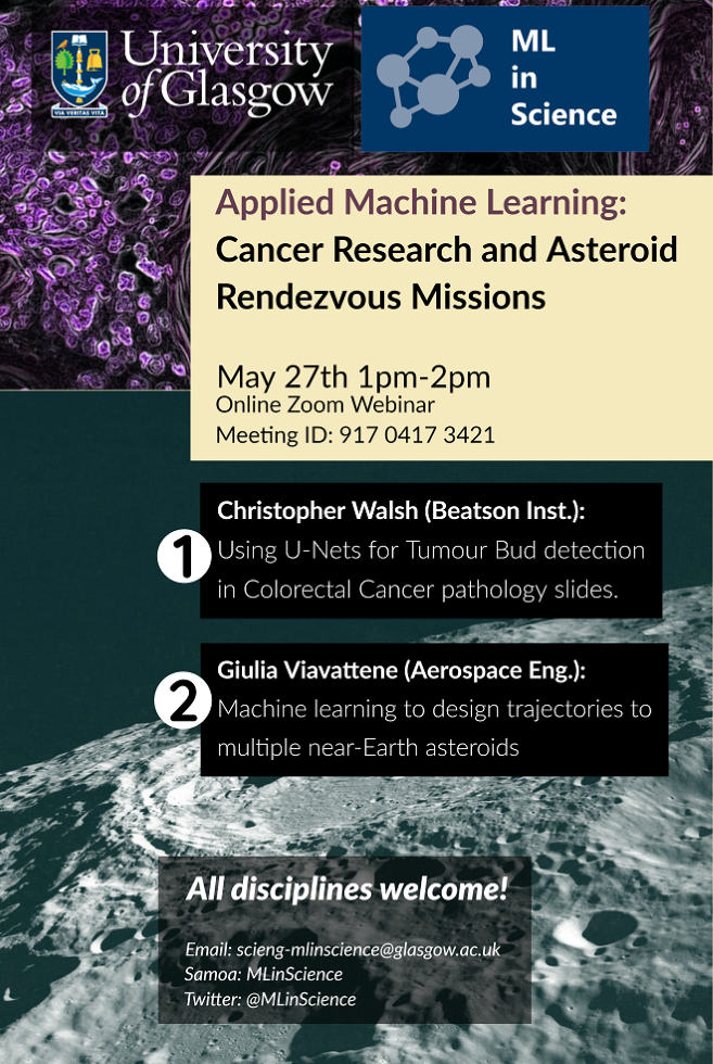 image from Applied Machine Learning: Cancer Research and Asteroid Rendezvous Missions