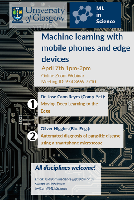 image from Machine learning with mobile phones and edge devices