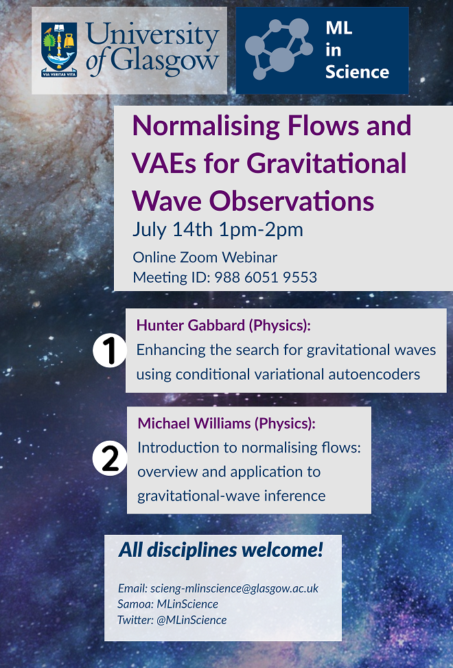 image from Normalising Flows and VAEs for Gravitational Wave Observations