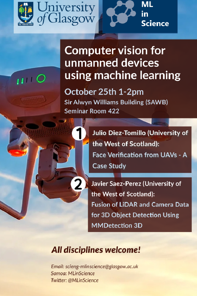 image from Computer vision for unmanned devices using machine learning